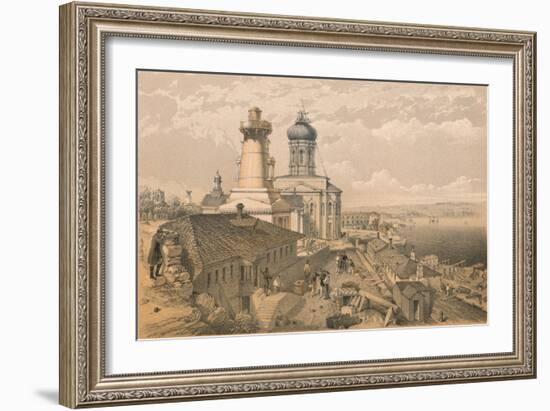 The Admiralty, Sebastopol, 1856-William Simpson-Framed Giclee Print