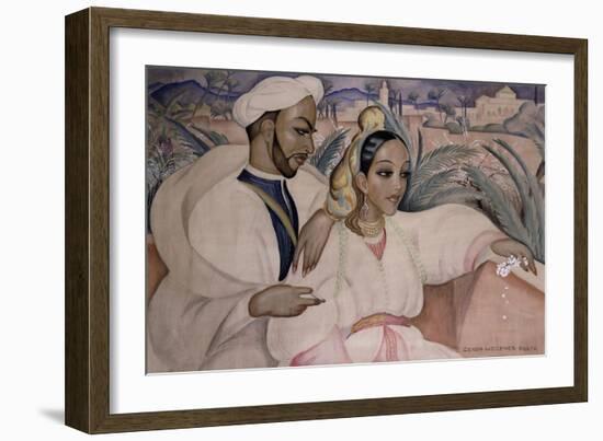 The Admirer-Gerda Wegener-Framed Giclee Print