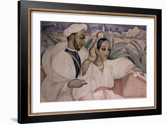 The Admirer-Gerda Wegener-Framed Giclee Print