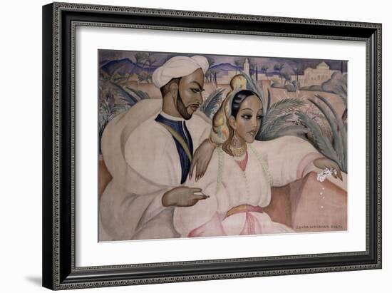 The Admirer-Gerda Wegener-Framed Giclee Print