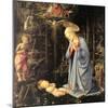 The Adoration in the Forest, 1459-Fra Filippo Lippi-Mounted Giclee Print