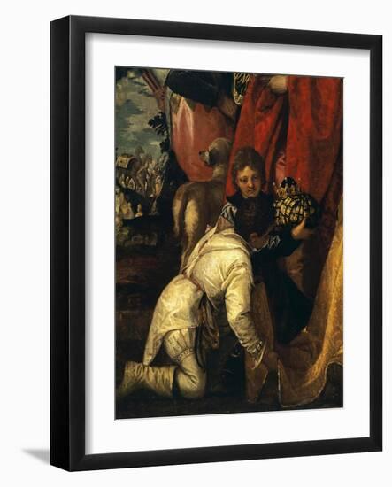 The Adoration of Magi-Paolo Veronese-Framed Giclee Print