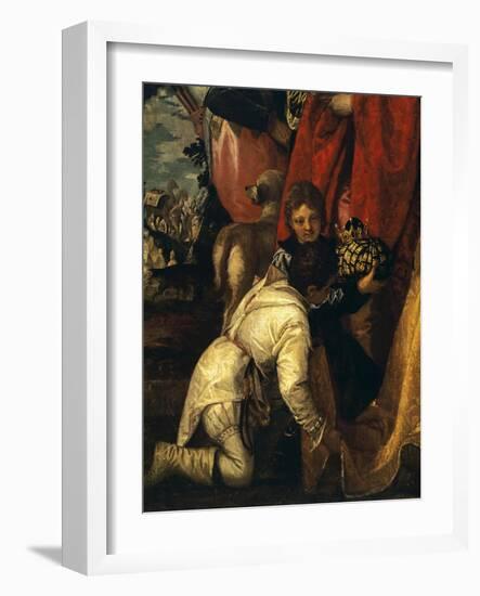 The Adoration of Magi-Paolo Veronese-Framed Giclee Print