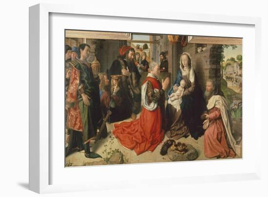 The Adoration of Magi-Hugo van der Goes-Framed Giclee Print