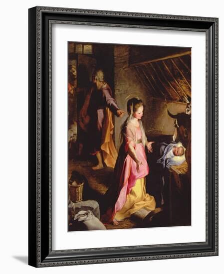 The Adoration of the Child, 1597-Federico Barocci-Framed Giclee Print