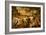 The Adoration of the Golden Calf, Before 1634-Nicolas Poussin-Framed Giclee Print