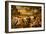 The Adoration of the Golden Calf, Before 1634-Nicolas Poussin-Framed Giclee Print