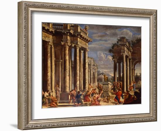 The Adoration of the Golden Calf-Viviano Codazzi-Framed Giclee Print