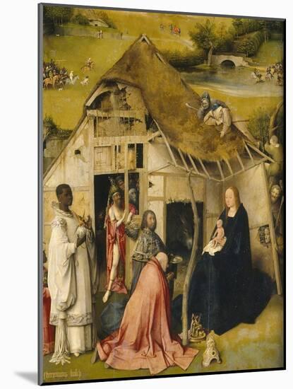 The Adoration of the Kings, C. 1495-Hieronymus Bosch-Mounted Giclee Print