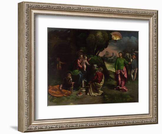 The Adoration of the Kings, C.1535-Dosso Dossi-Framed Giclee Print