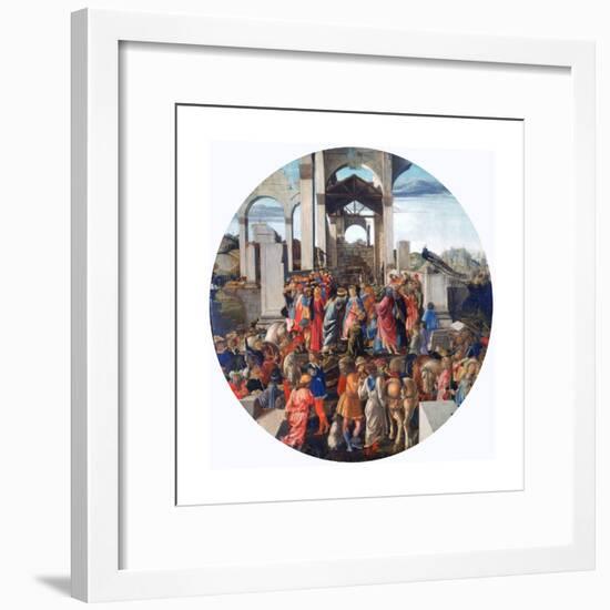 The Adoration of the Kings, C1470-1475-Sandro Botticelli-Framed Giclee Print