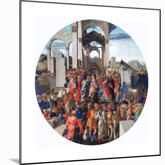 The Adoration of the Kings, C1470-1475-Sandro Botticelli-Mounted Giclee Print