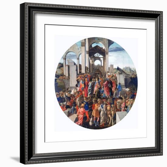 The Adoration of the Kings, C1470-1475-Sandro Botticelli-Framed Giclee Print