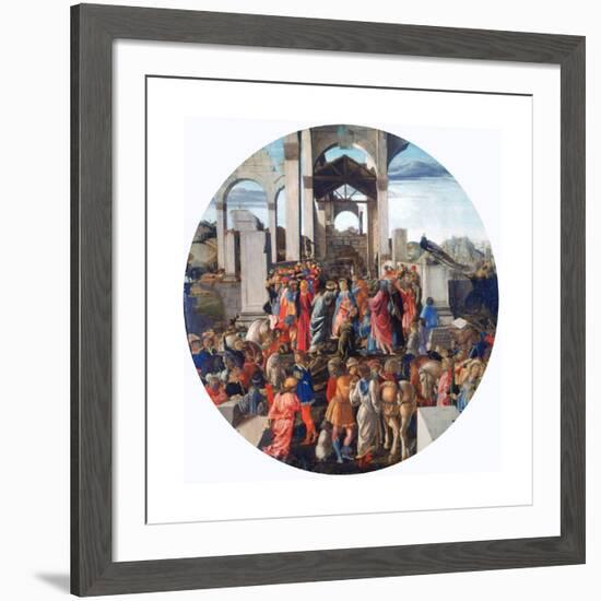 The Adoration of the Kings, C1470-1475-Sandro Botticelli-Framed Giclee Print