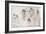 The Adoration of the Kings, C1481-Leonardo da Vinci-Framed Giclee Print