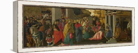 The Adoration of the Kings, Ca 1470-Sandro Botticelli-Framed Premier Image Canvas