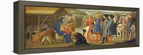 The Adoration of the Kings (Centre Predella), 1426-Masaccio-Framed Premier Image Canvas