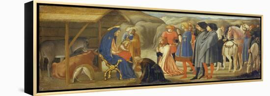 The Adoration of the Kings (Centre Predella), 1426-Masaccio-Framed Premier Image Canvas