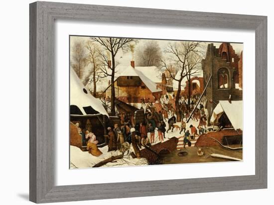 The Adoration of the Kings-Pieter Bruegel the Elder-Framed Giclee Print