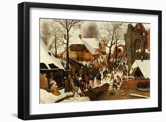 The Adoration of the Kings-Pieter Bruegel the Elder-Framed Giclee Print