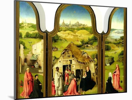 The Adoration of the Magi, 1510-Hieronymus Bosch-Mounted Giclee Print