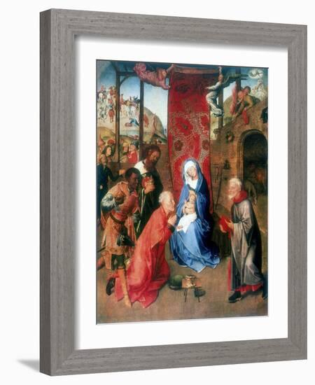 The Adoration of the Magi, 15th Century-Hugo van der Goes-Framed Giclee Print