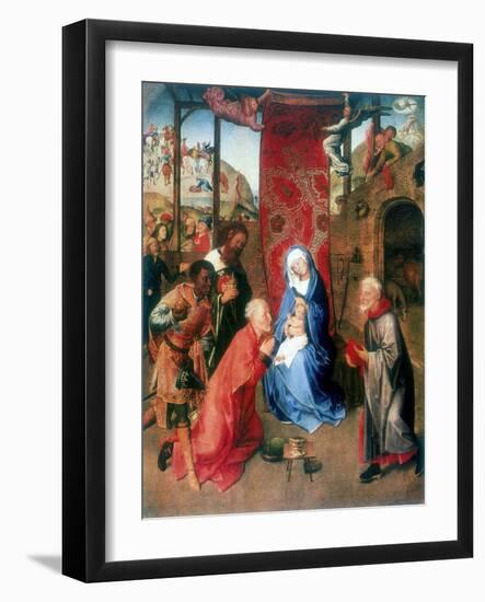 The Adoration of the Magi, 15th Century-Hugo van der Goes-Framed Giclee Print