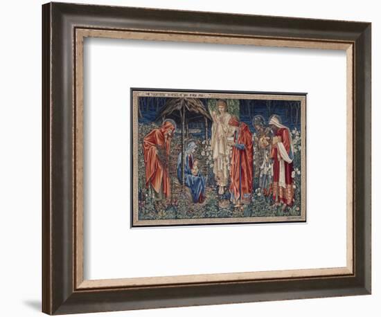 The Adoration of the Magi, 1904-Edward Burne-Jones-Framed Art Print