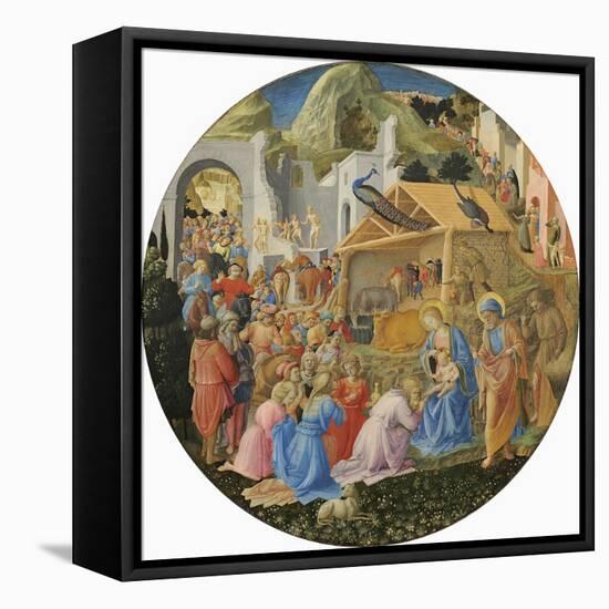 The Adoration of the Magi, C.1440-60-Fra Angelico-Framed Premier Image Canvas