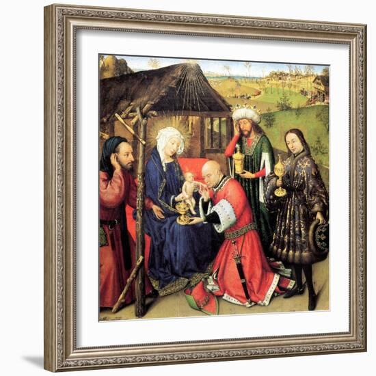 The Adoration of the Magi, C. 1440-Jacques Daret-Framed Giclee Print