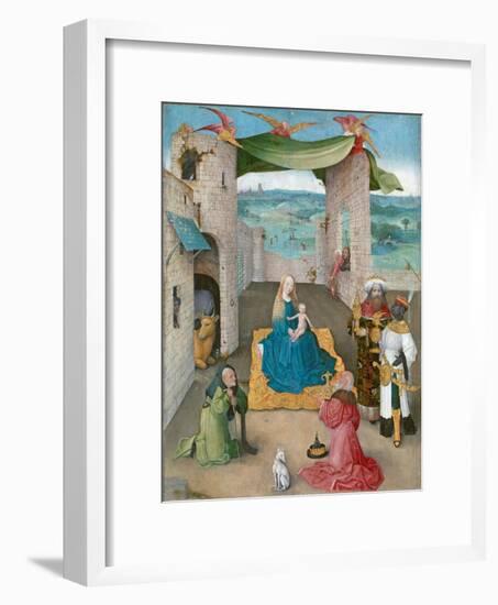 The Adoration of the Magi, c.1475-Hieronymus Bosch-Framed Giclee Print