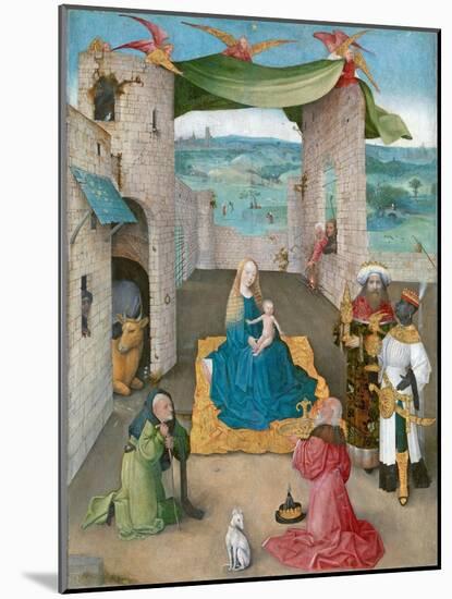 The Adoration of the Magi, c.1475-Hieronymus Bosch-Mounted Giclee Print