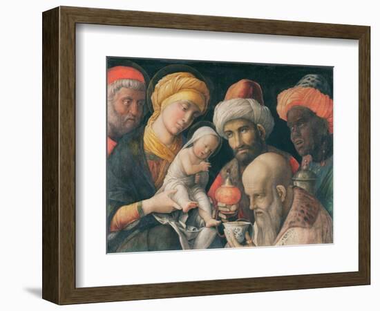 The Adoration of the Magi, C. 1500-Andrea Mantegna-Framed Giclee Print