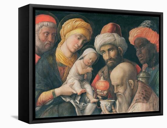 The Adoration of the Magi, C. 1500-Andrea Mantegna-Framed Premier Image Canvas