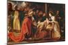 The Adoration of the Magi, C.1617-18 (Oil on Canvas)-Peter Paul Rubens-Mounted Giclee Print