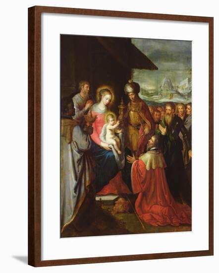 The Adoration of the Magi, C.1620-Frans The Elder Francken-Framed Giclee Print