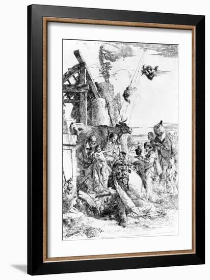 The Adoration of the Magi, C.1753-Giovanni Battista Tiepolo-Framed Giclee Print