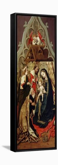 The Adoration of the Magi, C1440-null-Framed Premier Image Canvas