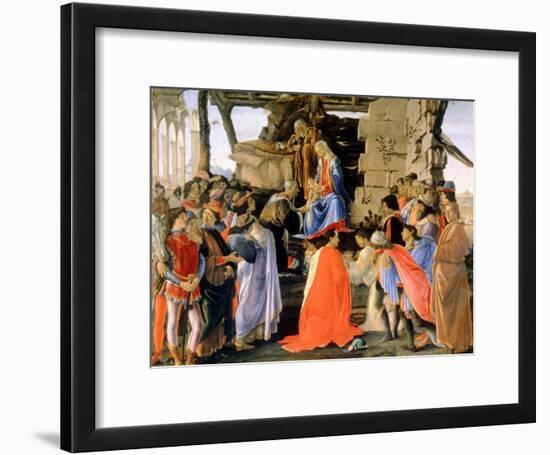 The Adoration of the Magi, C1473-1475-Sandro Botticelli-Framed Giclee Print