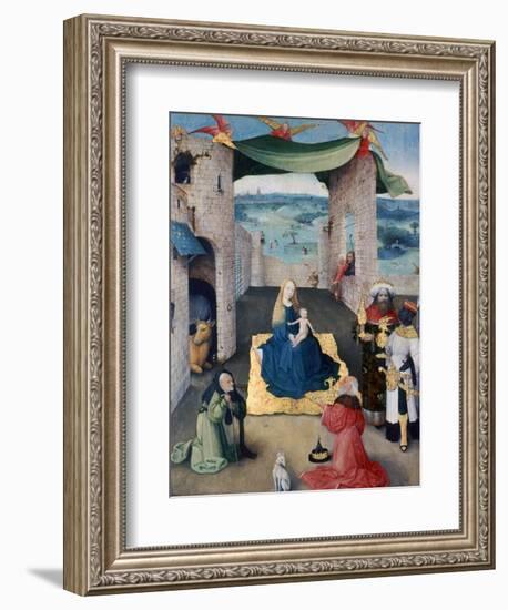 The Adoration of the Magi, C1490-Hieronymus Bosch-Framed Giclee Print