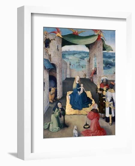 The Adoration of the Magi, C1490-Hieronymus Bosch-Framed Giclee Print