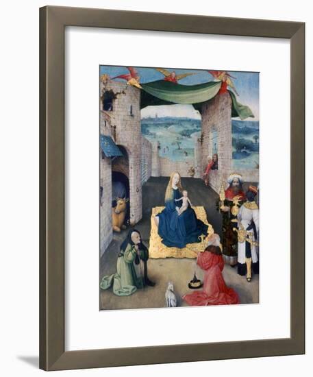 The Adoration of the Magi, C1490-Hieronymus Bosch-Framed Giclee Print