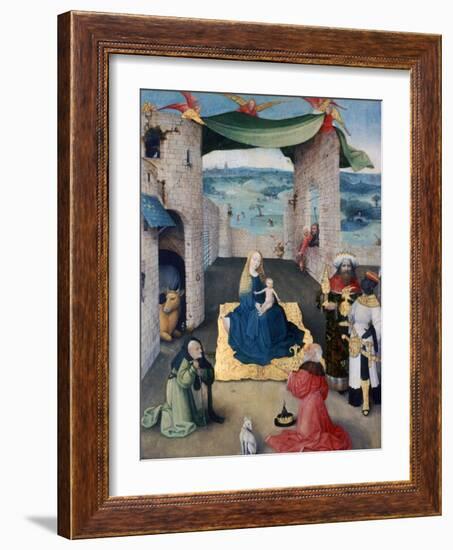 The Adoration of the Magi, C1490-Hieronymus Bosch-Framed Giclee Print