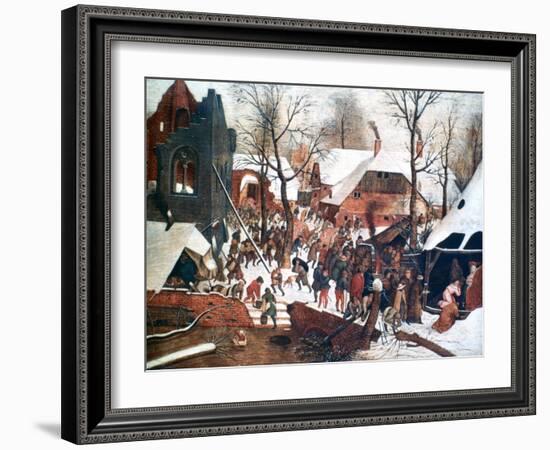 The Adoration of the Magi, C1567-Pieter Bruegel the Elder-Framed Giclee Print