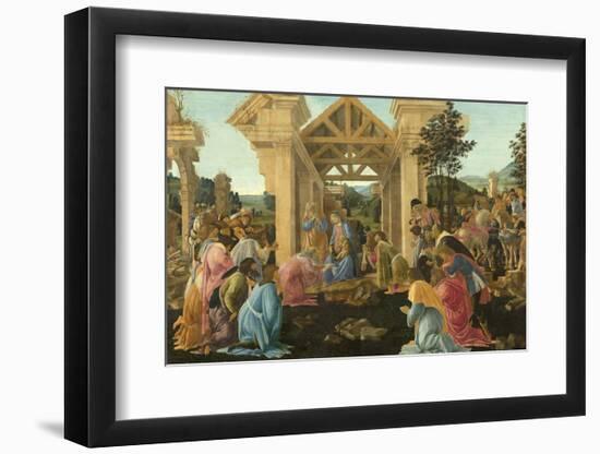 The Adoration of the Magi, ca. 1478-1482-Sandro Botticelli-Framed Art Print