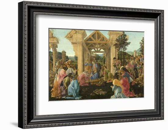 The Adoration of the Magi, ca. 1478-1482-Sandro Botticelli-Framed Art Print