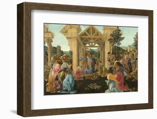 The Adoration of the Magi, ca. 1478-1482-Sandro Botticelli-Framed Art Print