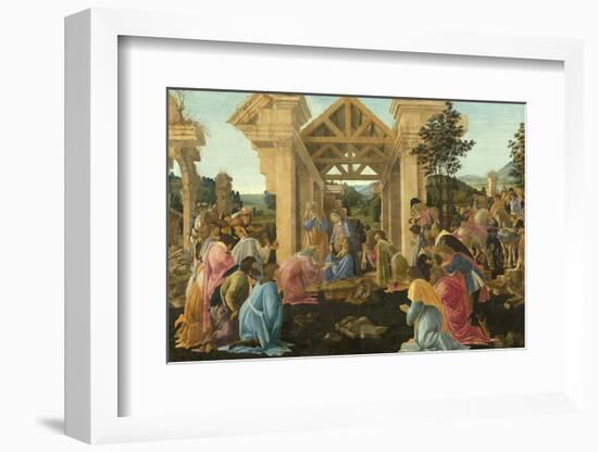 The Adoration of the Magi, ca. 1478-1482-Sandro Botticelli-Framed Art Print