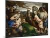 The Adoration of the Magi, Ca 1555-Jacopo Bassano-Mounted Giclee Print