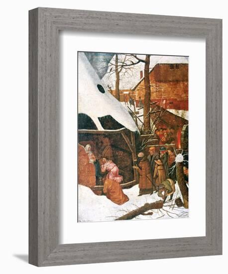 The Adoration of the Magi (Detail), C1584-1638-Pieter Brueghel the Younger-Framed Giclee Print